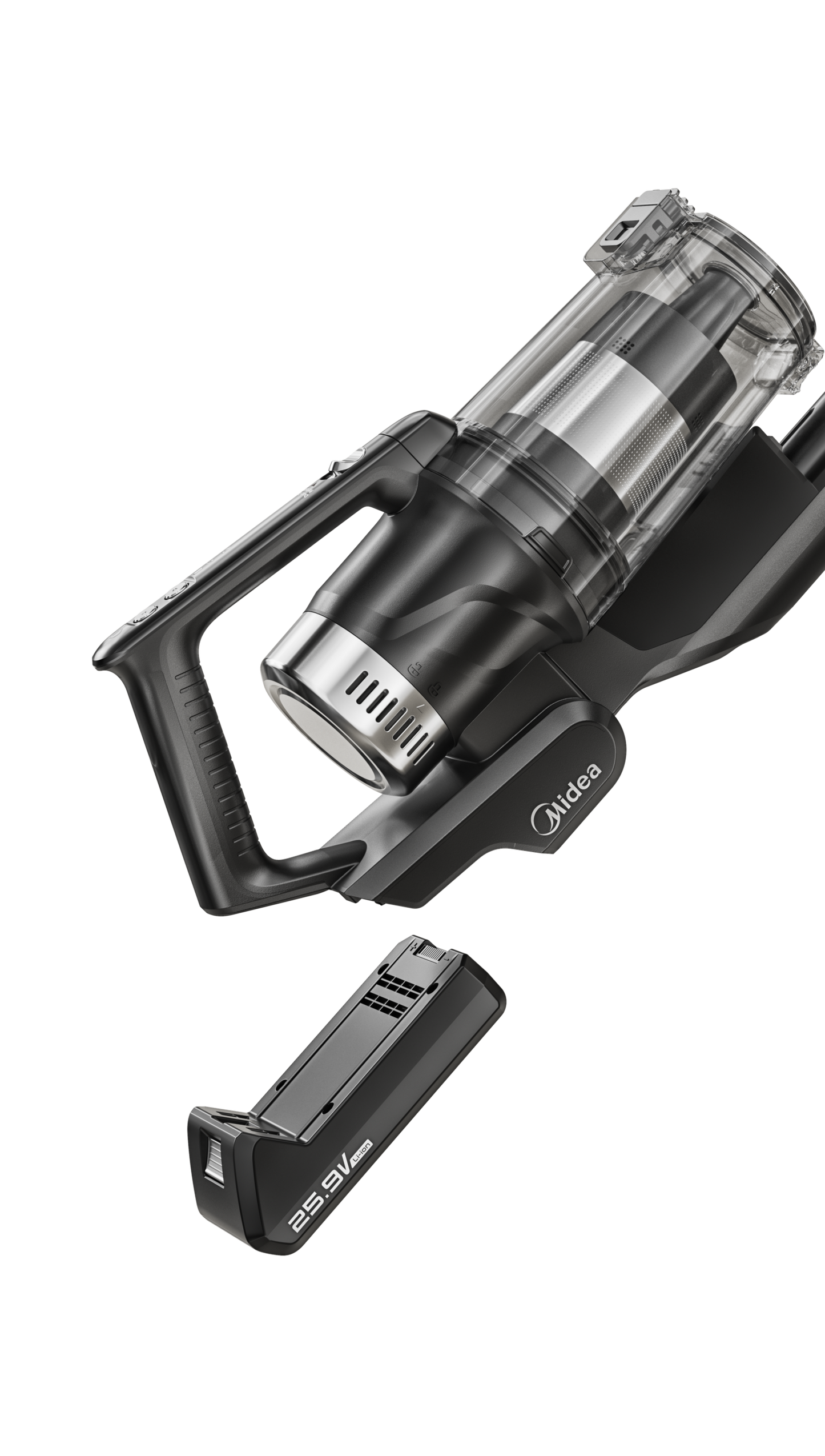 Midea P8 Station Stick Vacuum with Auto-Empty Dust Station