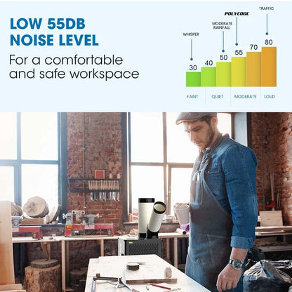 POLYCOOL 2.7kW Portable Industrial Spot Cooler - Mekamart Australia