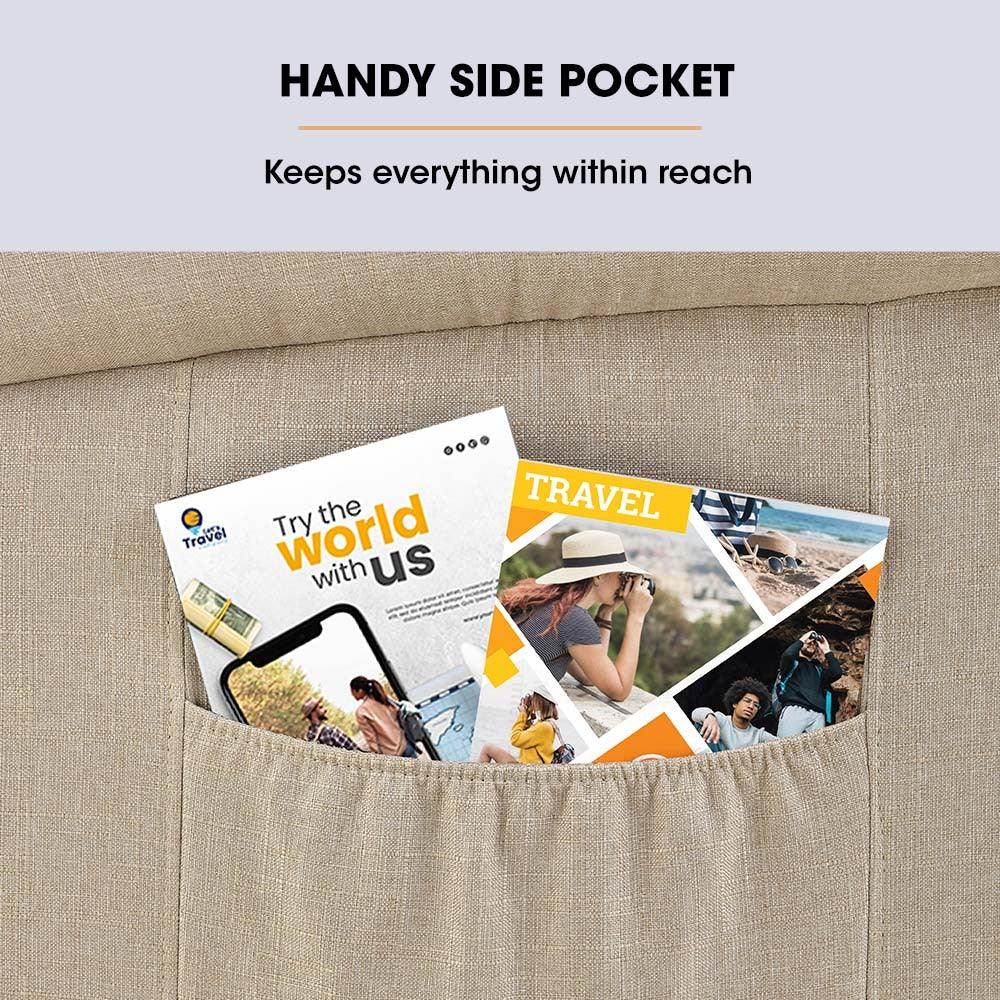 FORTIA Electric Recliner Lift Heat Chair for Elderly, Massage, Heat Therapy, Aged Care, Beige - Mekamart Australia