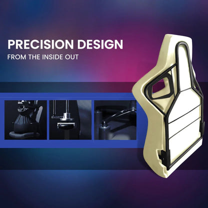 OVERDRIVE Apex Series Reclining Gaming Ergonomic Office Chair with Footrest, Black - Mekamart Australia