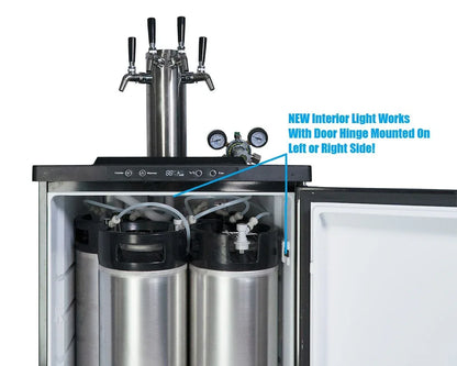 Keg King - Kegmaster XL Premium Kegerator - Fridge Pack - Mekamart Australia