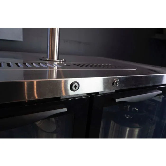 Kegerator - KegMaster Super Deluxe - Two Door Small - Mekamart Australia