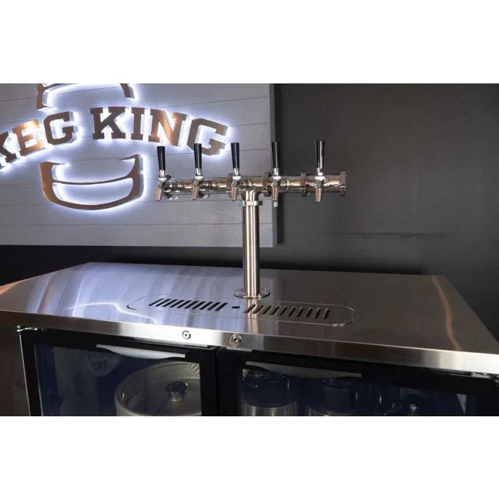 Kegerator - KegMaster Super Deluxe - Two Door Small - Mekamart Australia