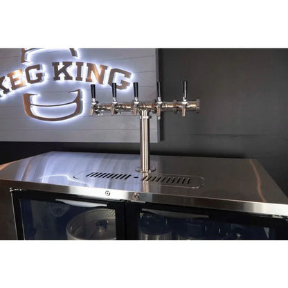 Kegerator - KegMaster Super Deluxe - Two Door Small - Mekamart Australia