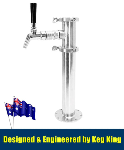 Beer Font Tower - Single Tap Modular Beer Font with Tap - Mekamart Australia