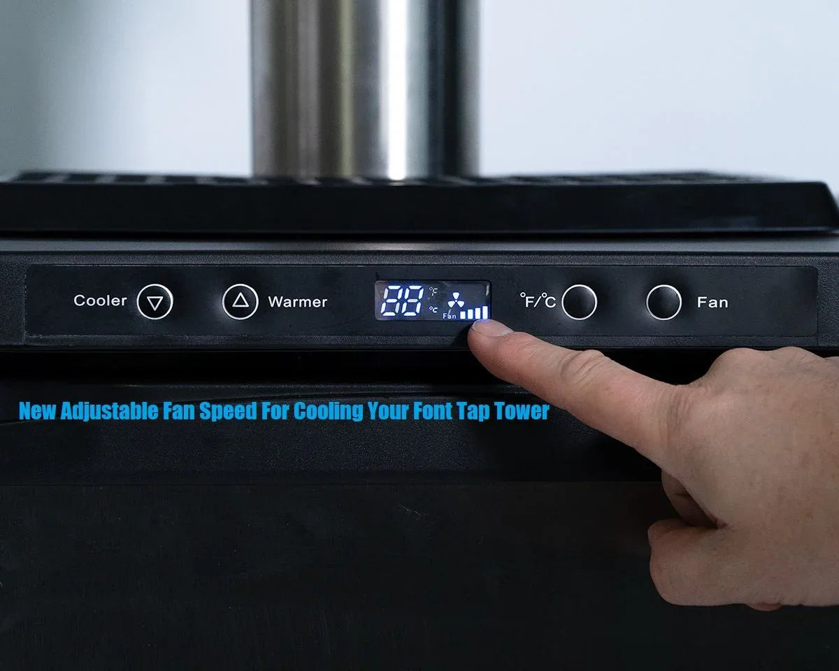 Keg King - Kegmaster Series XL Kegerator - Fastap Quadruple Tap - Mekamart Australia