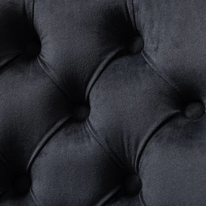 Velvet Home Office Chair- Black - Mekamart Australia