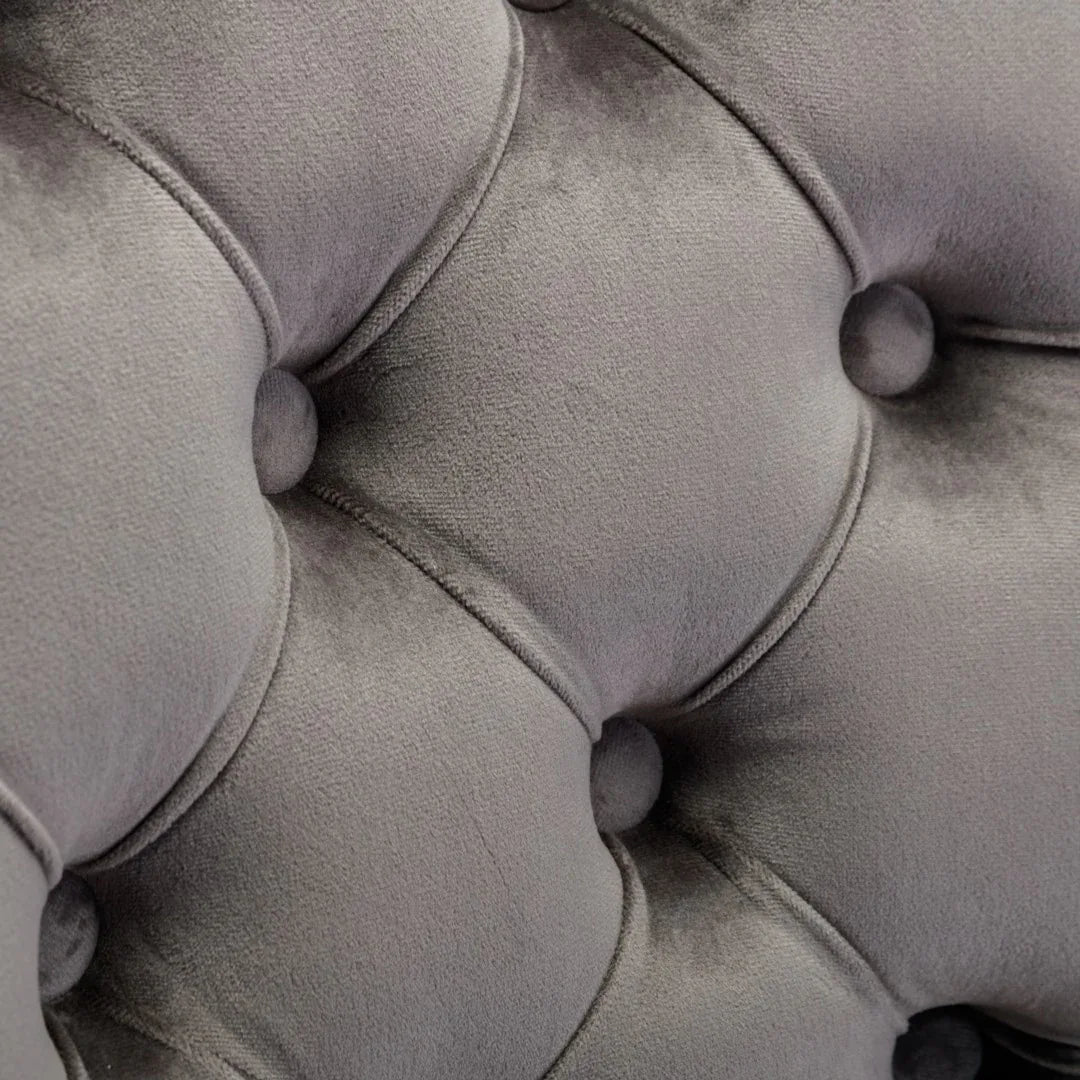 Velvet Home Office Chair- Grey - Mekamart Australia