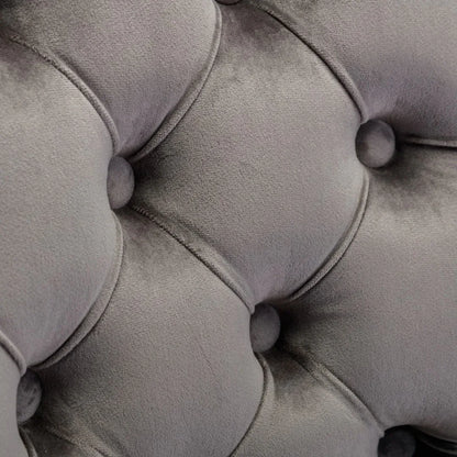 Velvet Home Office Chair- Grey - Mekamart Australia