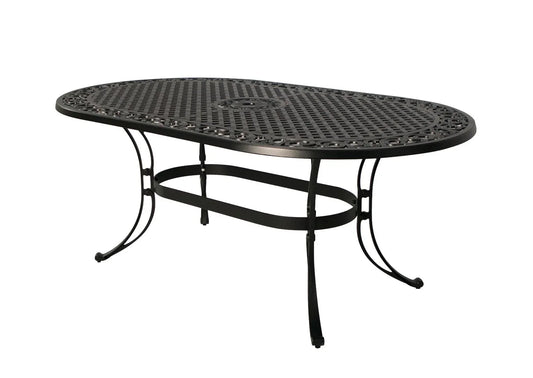 Fiji oval dining table - Mekamart Australia