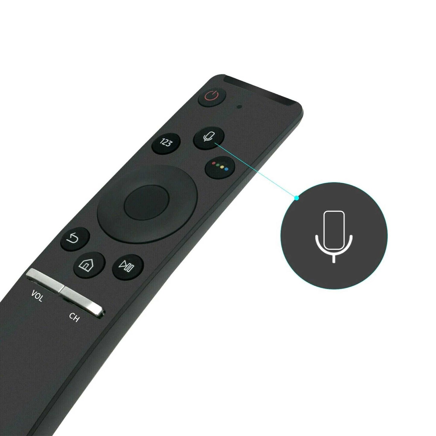 Chunghop 4K UHD Bluetooth Voice Remote Replacement for Samsung  BN59-01259B