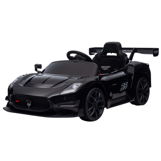 Kahuna Maserati MC20 GT2 Licensed Electric Kids Ride On Race Car Black