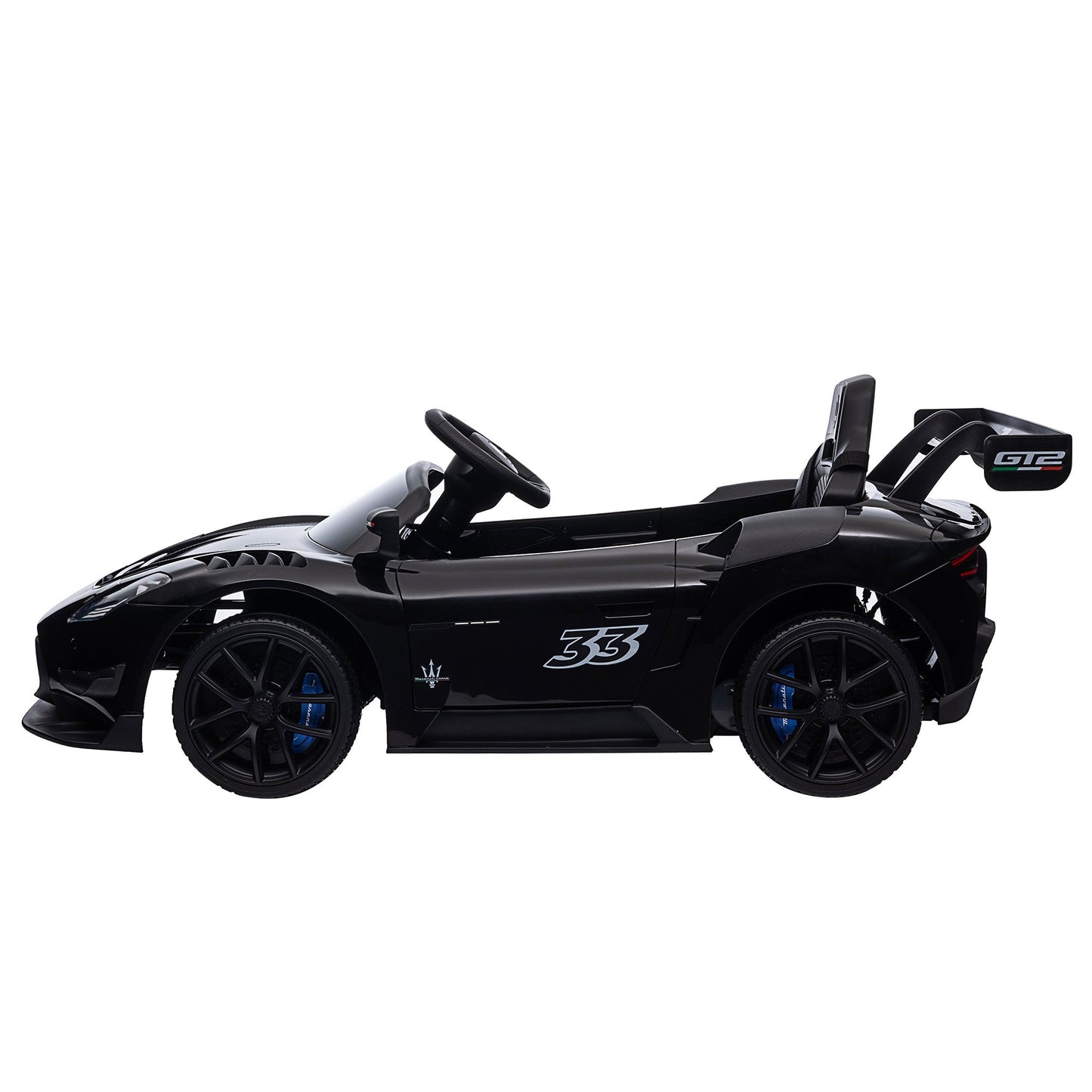 Kahuna Maserati MC20 GT2 Licensed Electric Kids Ride On Race Car Black