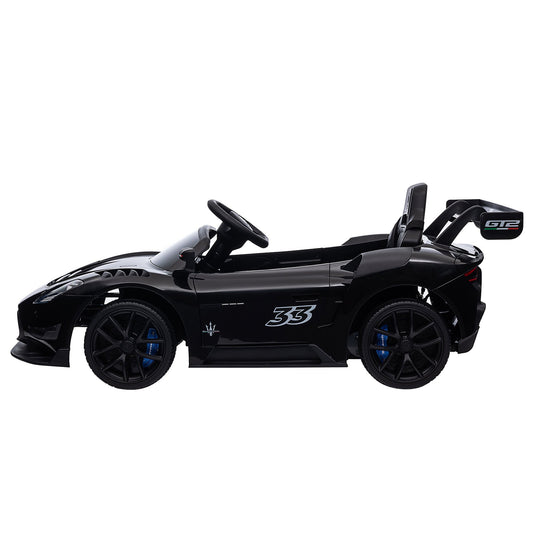 Kahuna Maserati MC20 GT2 Licensed Electric Kids Ride On Race Car Black