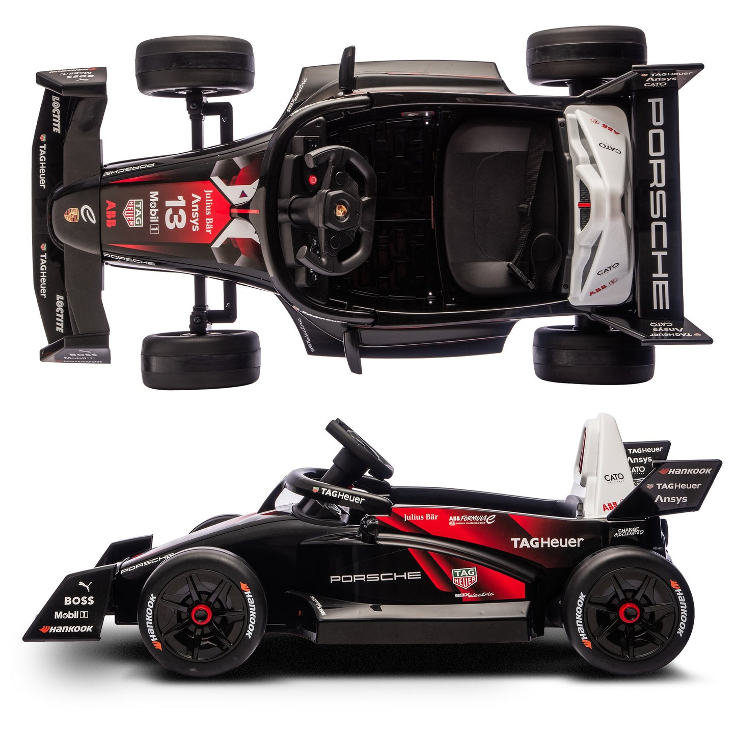 Kahuna Porsche Formula E Kids Electric Ride-on Car With Remote Control
