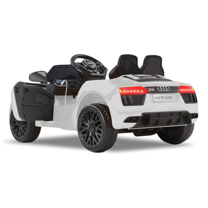 Kahuna Kahuna R8 Spyder Audi Licensed Kids Electric Ride On Car Remote Control - White