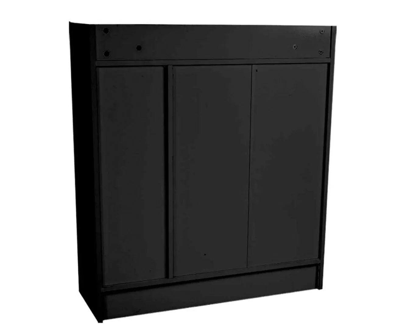 Sarantino 21 Pairs Shoe Cabinet Rack Storage Organiser 80 x 30 x 90cm in Black - Mekamart Australia