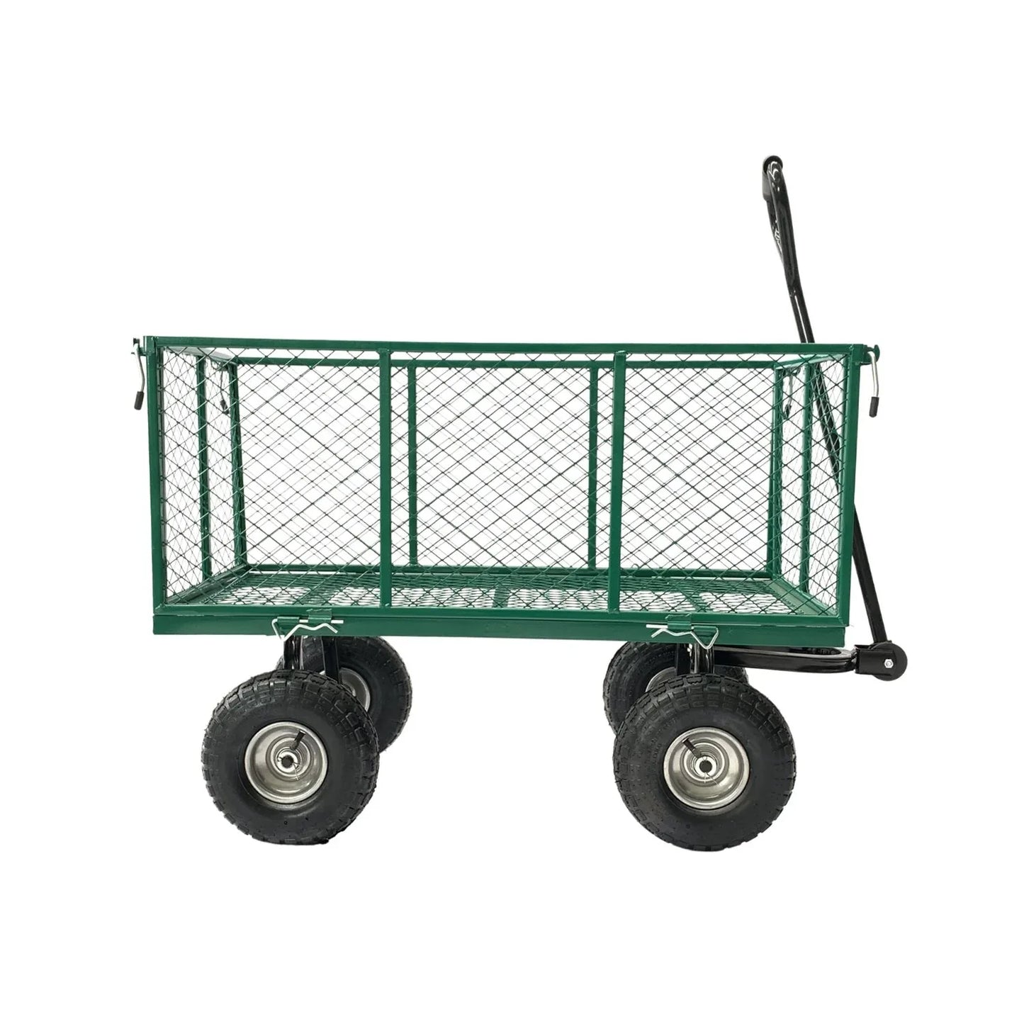 Wallaroo Steel Mesh Garden Trolley Cart - Green - Mekamart Australia