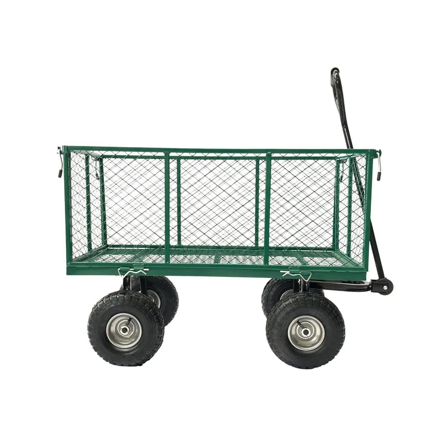 Wallaroo Steel Mesh Garden Trolley Cart - Green - Mekamart Australia