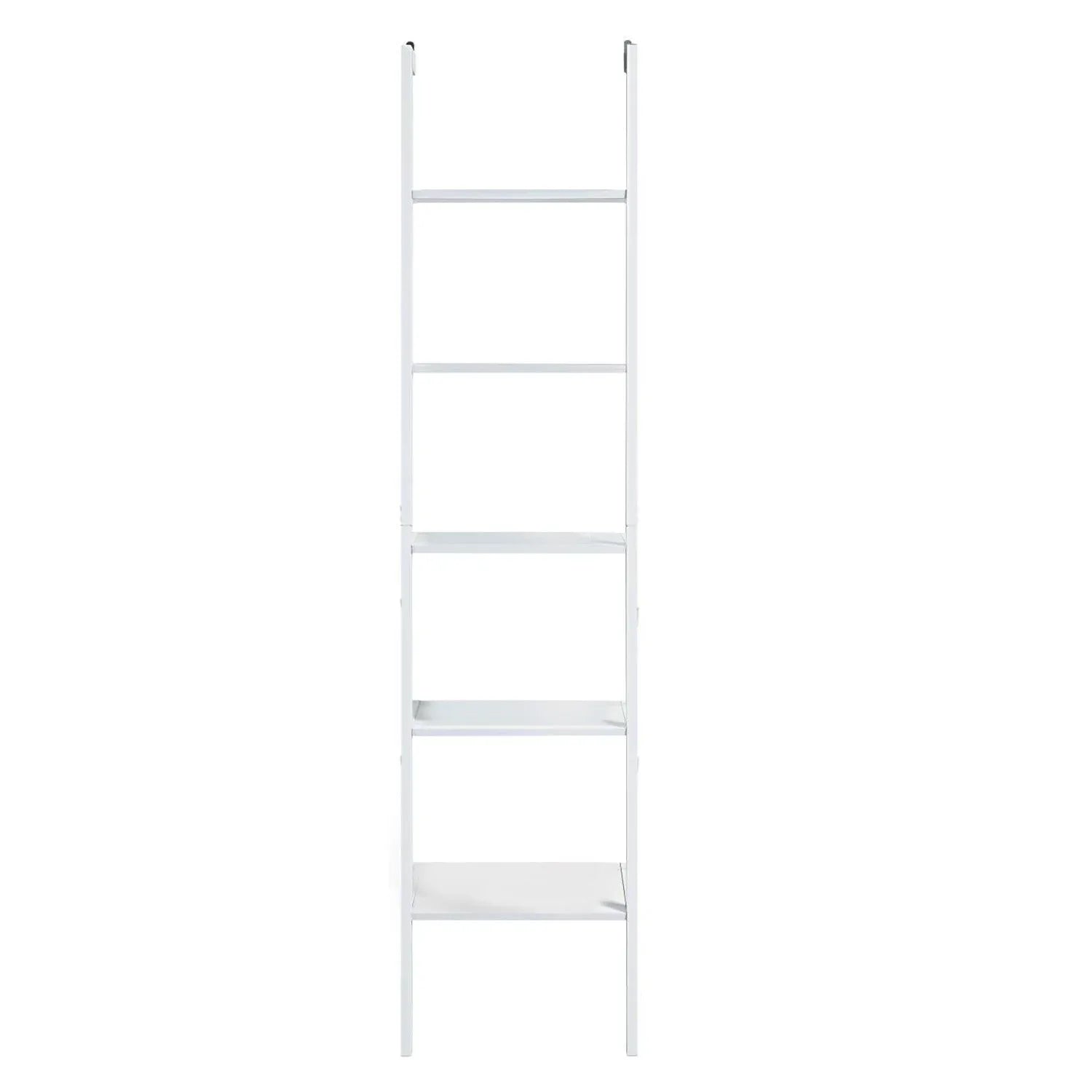 Sarantino Amelia 5-Tier Ladder Shelf in White - Mekamart Australia