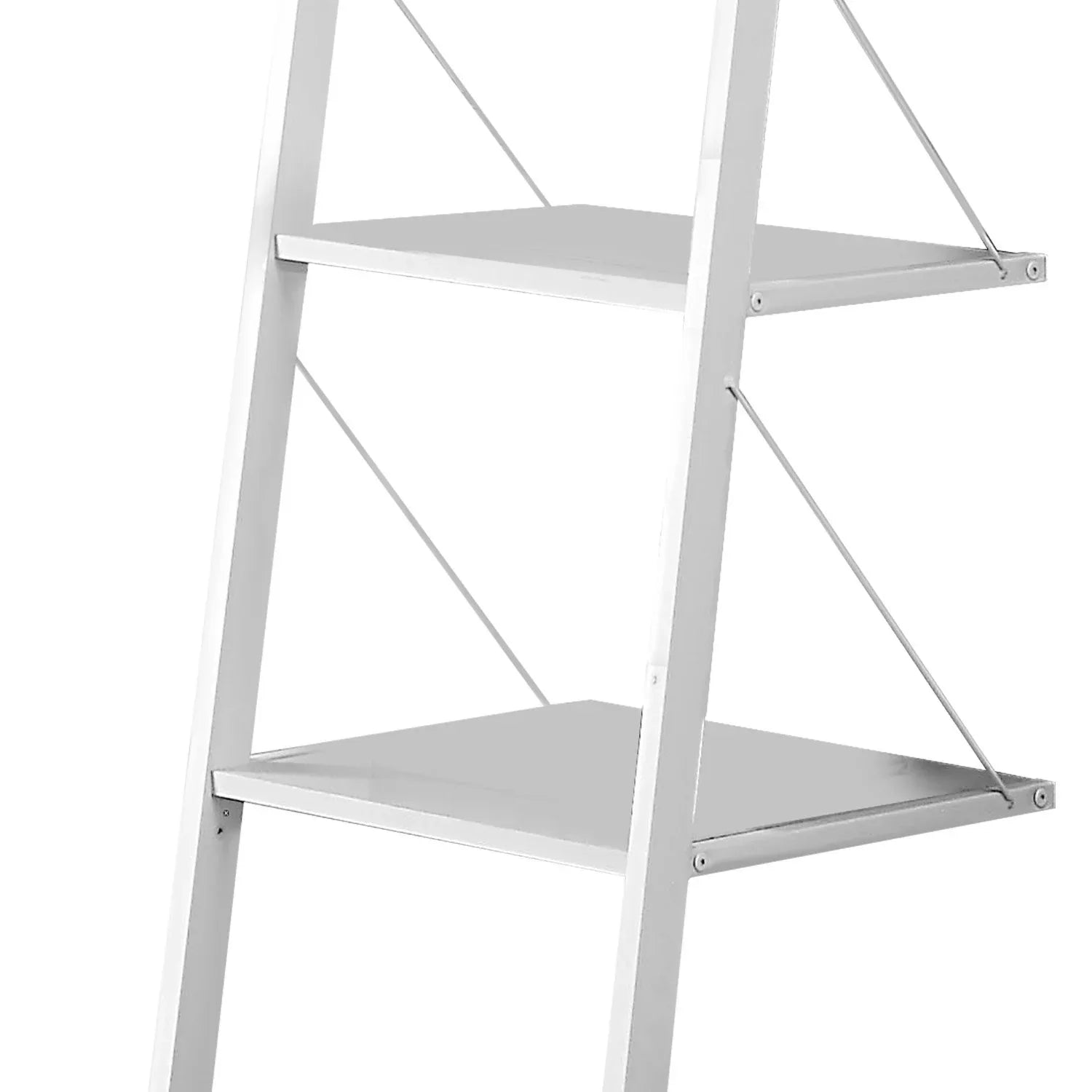 Sarantino Amelia 5-Tier Ladder Shelf in White - Mekamart Australia