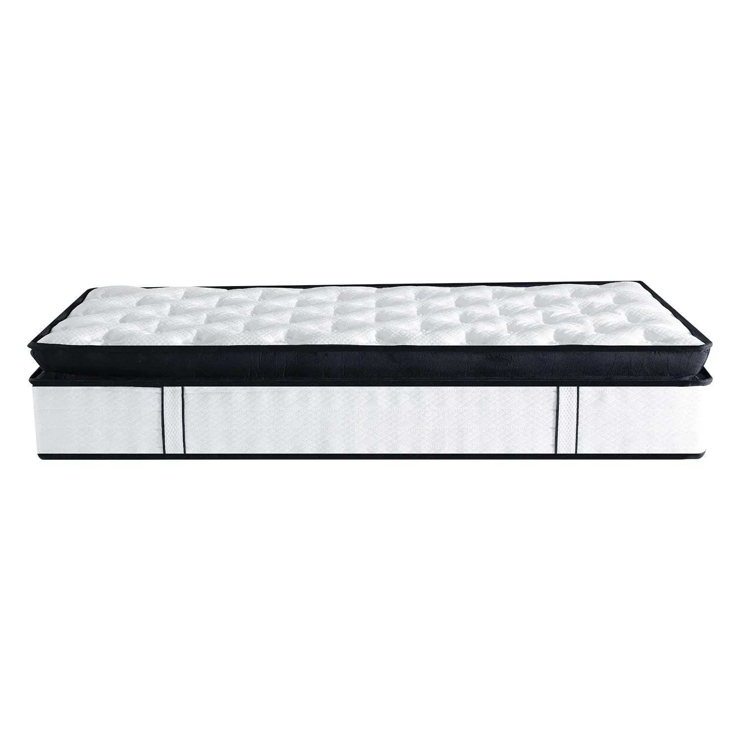 Laura Hill King Mattress Bed Size Euro Top 5 Zone Spring Foam 32cm Bedding Pocket - Mekamart Australia