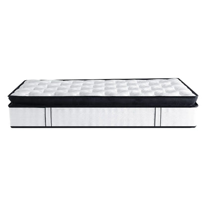 Laura Hill King Mattress Bed Size Euro Top 5 Zone Spring Foam 32cm Bedding Pocket - Mekamart Australia