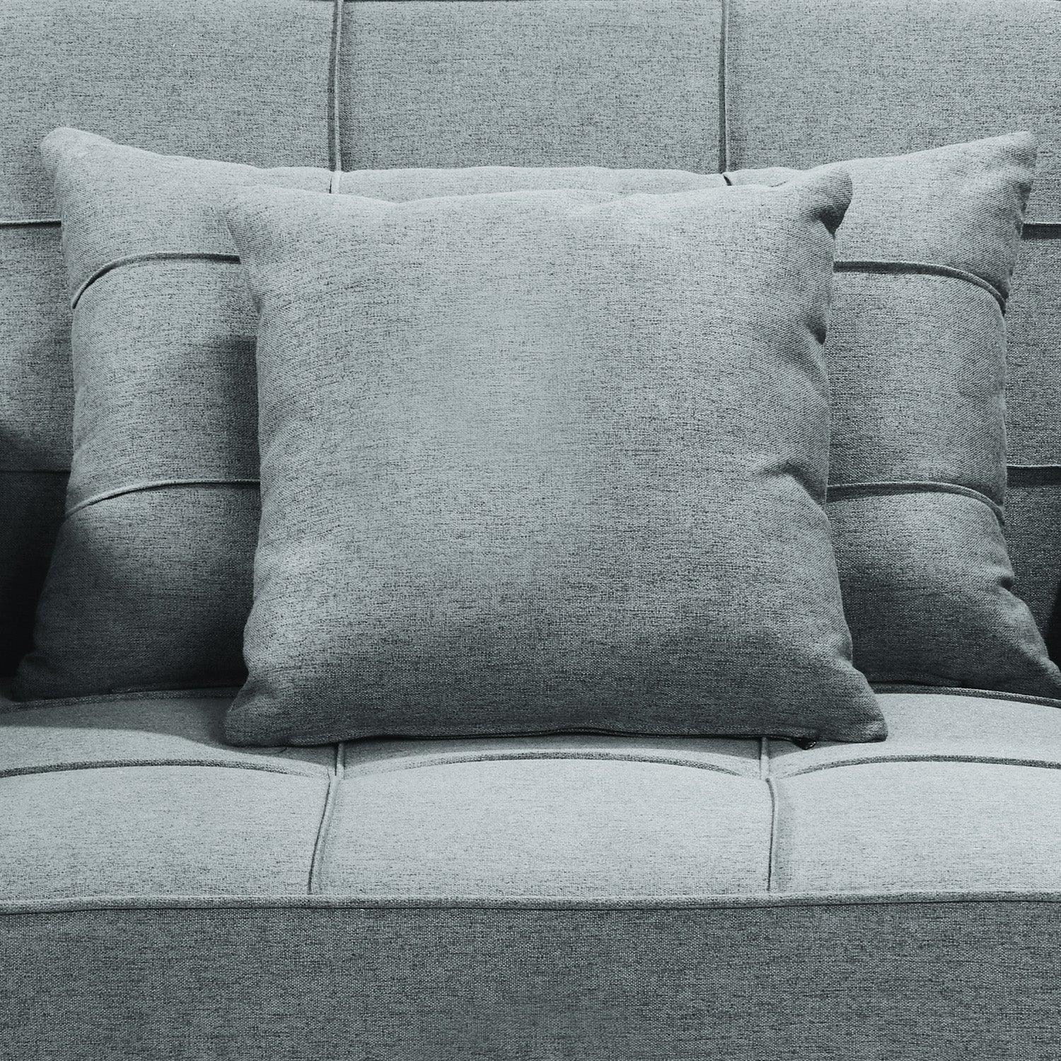 Sarantino Suri 3-in-1 Convertible Sofa Chair Bed - Airforce Blue - Mekamart Australia