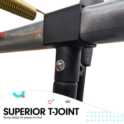 Kahuna 6 ft x 9 ft Rectangular Outdoor Trampoline - Orange