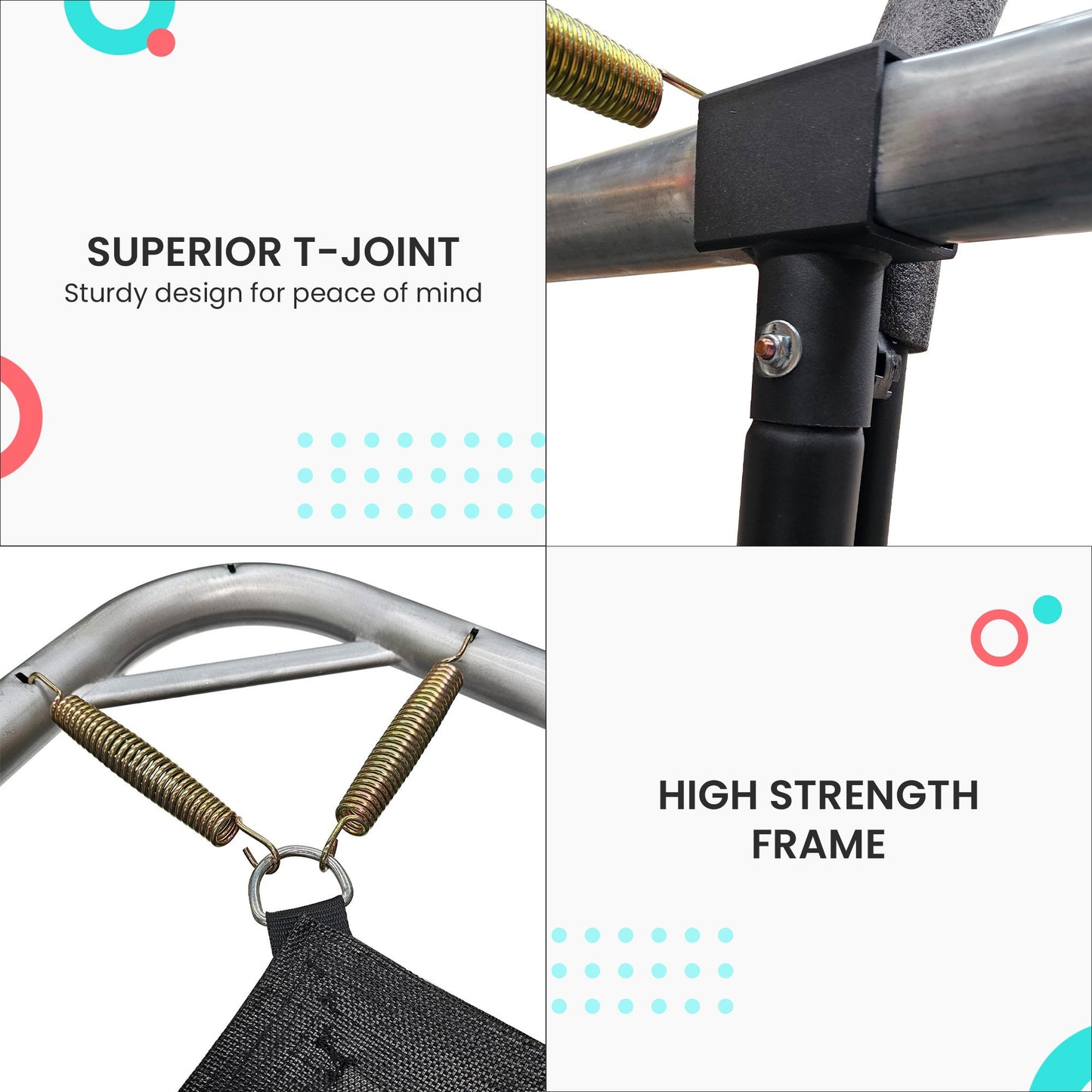 Kahuna 6 Ft X 9 Ft Rectangular Outdoor Trampoline With Basketball Set - Orange