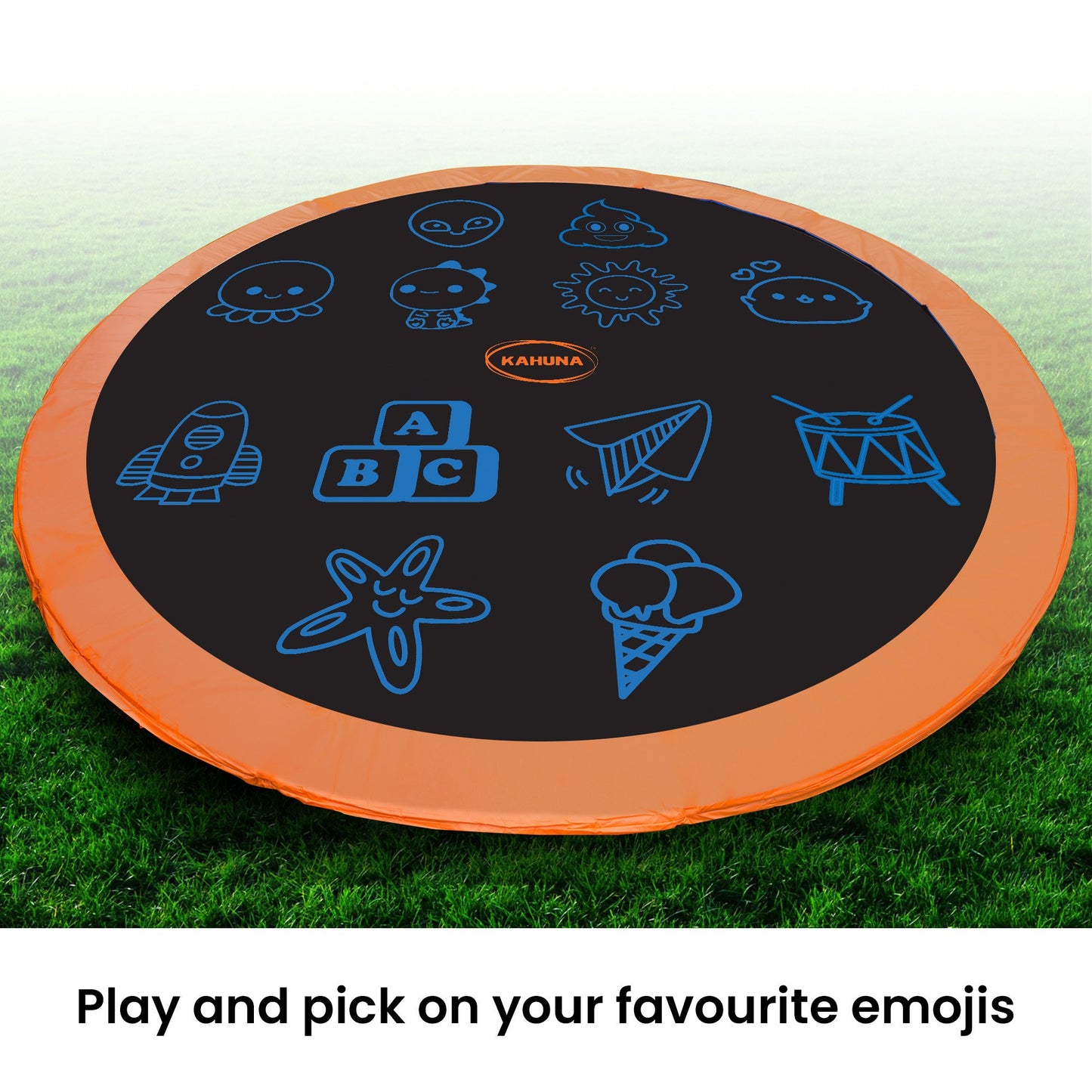 Kahuna 14ft Replacement Trampoline Jumping Mat - Emoji