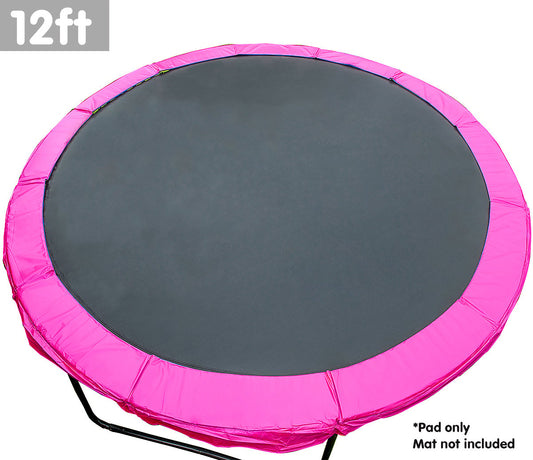 Kahuna 12ft Trampoline Replacement Pad Round - Pink