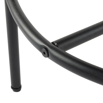 Contemporary Grey Boucle Elsa Low Bar Stools - Mekamart Australia