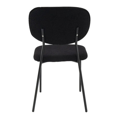 Charcoal Charm Armless Dining Chair Duo - Mekamart Australia