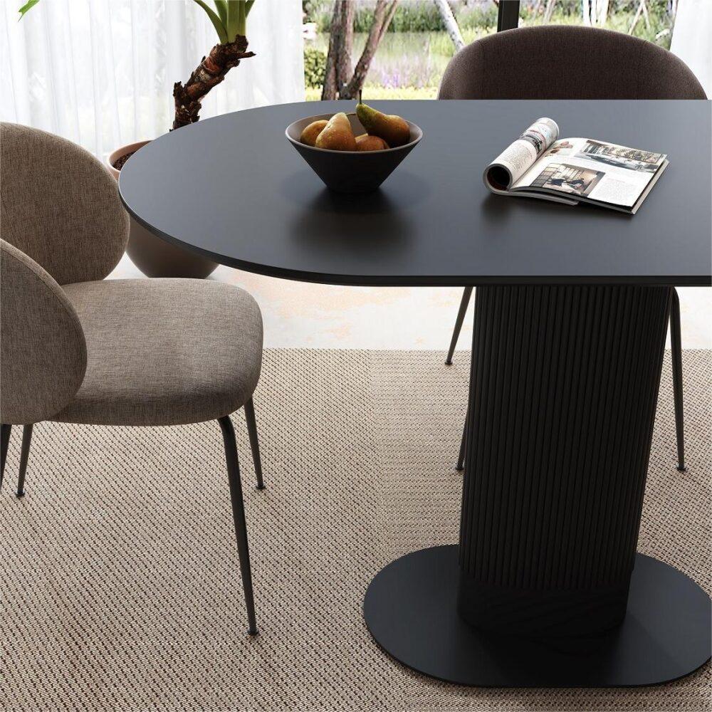 Clara Eclipse Oval Dining Table - Mekamart Australia