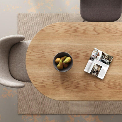 Clara Gather Round Oval Dining Table - Mekamart Australia