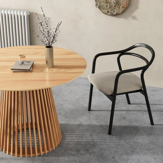 Palmer Natural Dining Table - Mekamart Australia