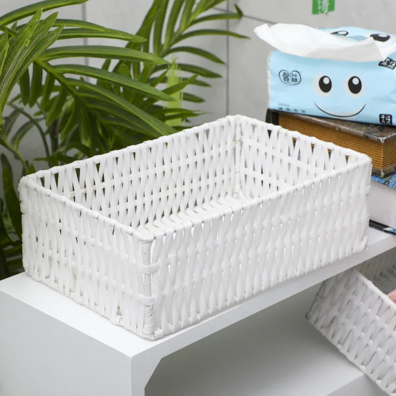 Removable Bathroom Side Cabinet Toilet Caddy with Storage Drawers- White - Mekamart Australia