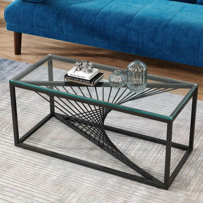 Eleganza Glass Enclave Coffee Table - Mekamart Australia
