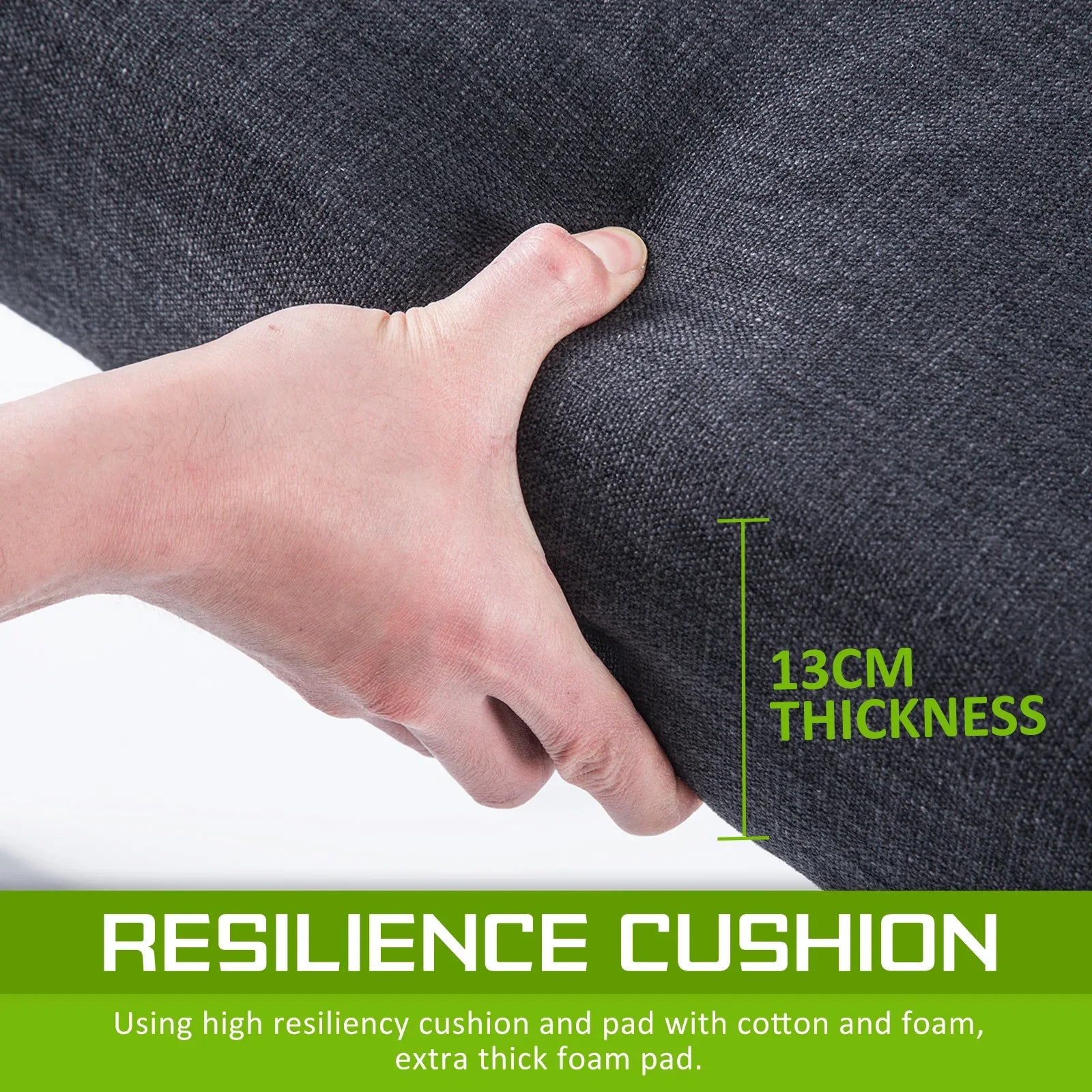 French Provincial Dining Chair Oak Leg AMOUR BLACK - Mekamart Australia