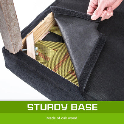 French Provincial Dining Chair Oak Leg AMOUR BLACK - Mekamart Australia