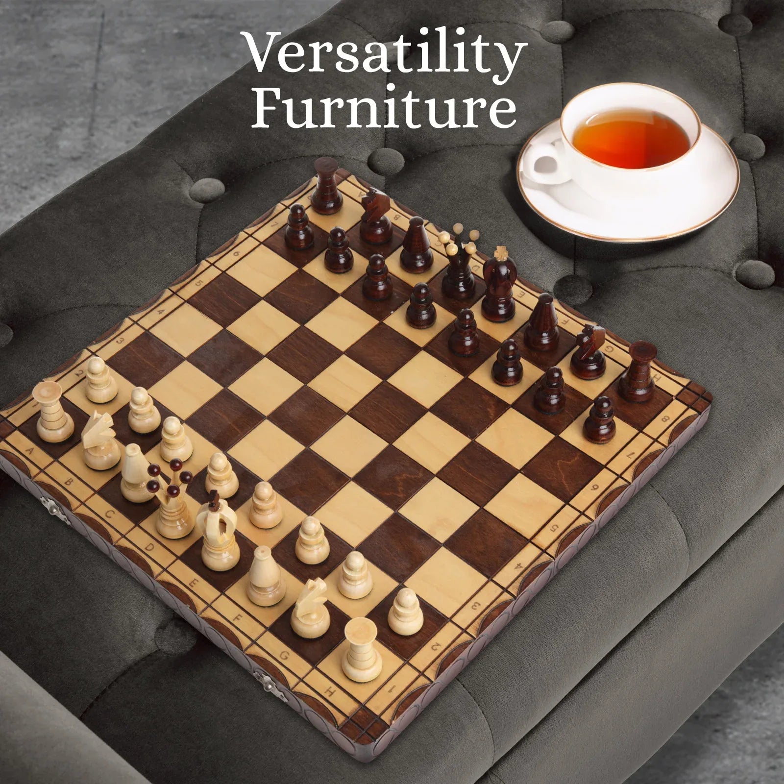 Storage Ottoman Stool Arm Bench Seat 132cm Velvet GREY - Mekamart Australia