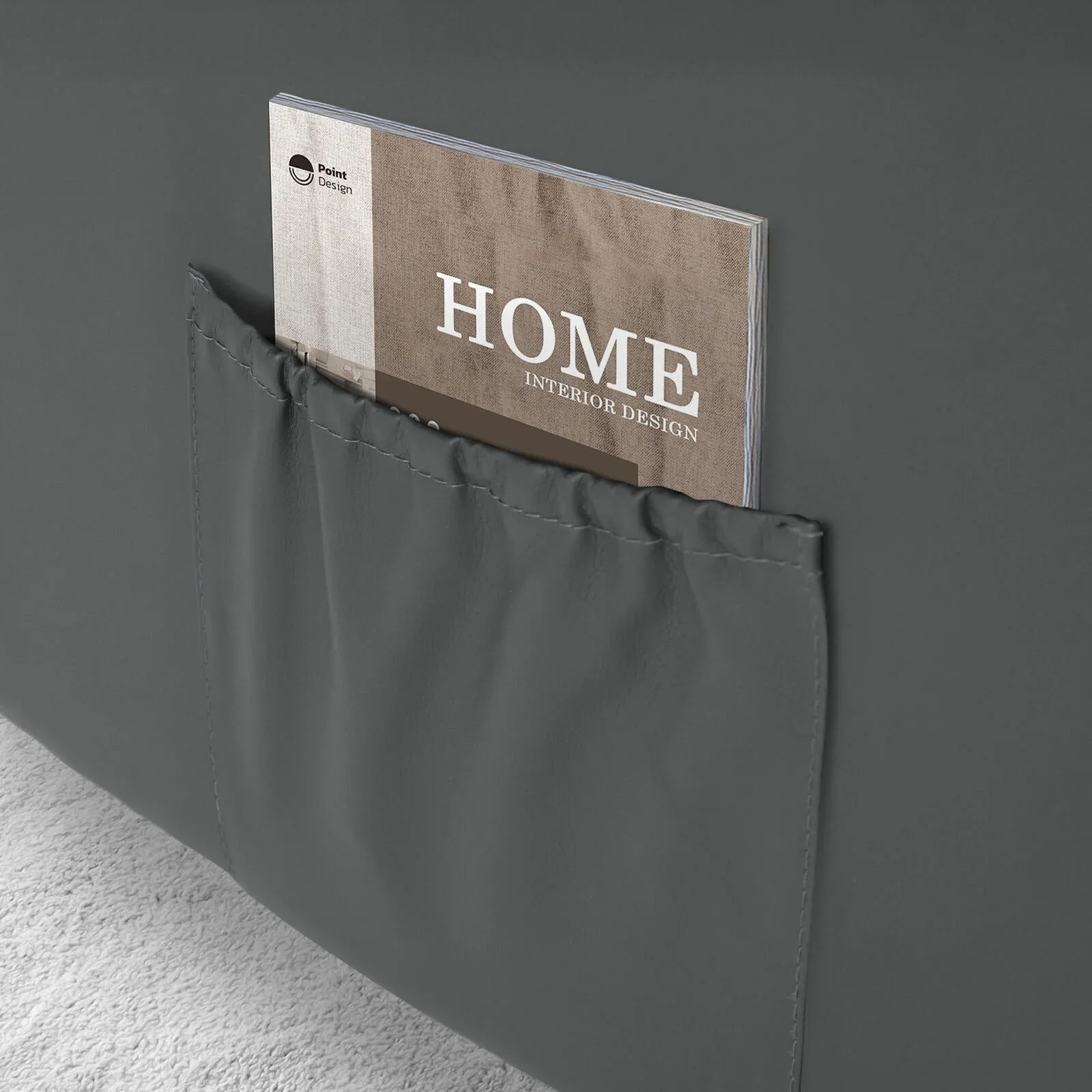 Home Recliner Chair - PU Leather Sofa Lounge Armchair MARLO GREY - Mekamart Australia