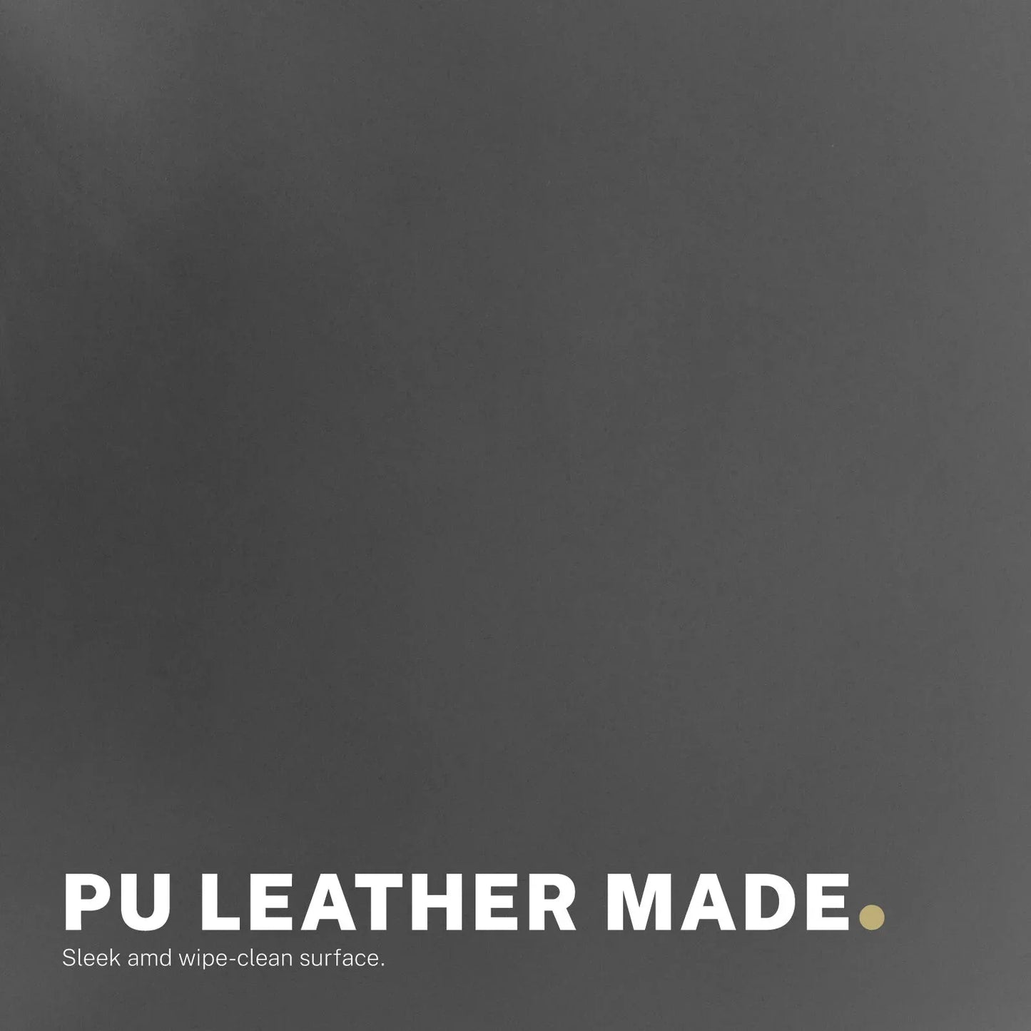 2 Set Office Desk Chair - PU Leather Home Swivel Chair Cut-Out Seat HALO GREY - Mekamart Australia