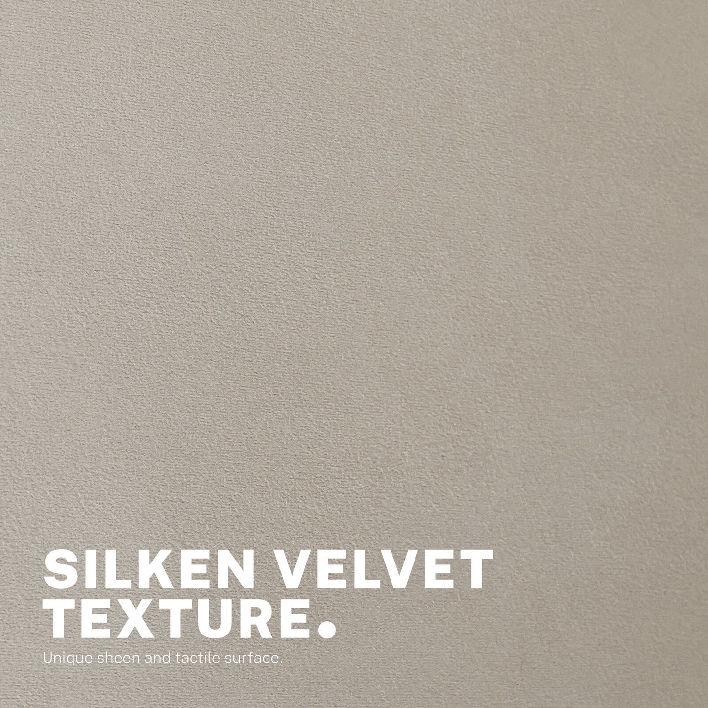 Office Desk Chair - Velvet Home Office Swivel Computer Seat COVE CREAM