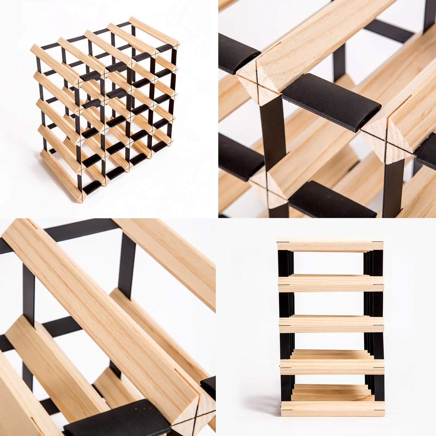 Timber Wine Rack Storage Cellar Organiser 20 Bottle - Mekamart Australia