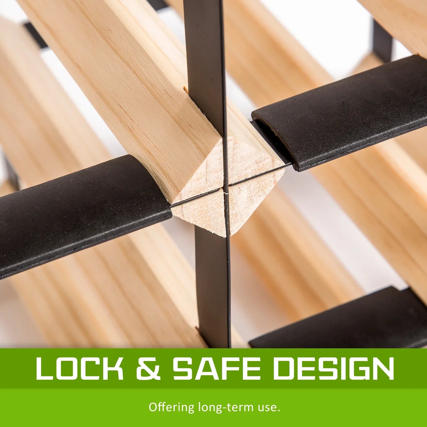 Timber Wine Rack Storage Cellar Organiser 20 Bottle - Mekamart Australia