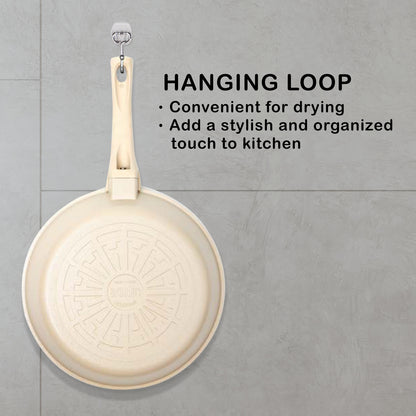 Giorno Felice IH Wok Pan 28cm Ceramic Non-Stick Stir Frypan Induction