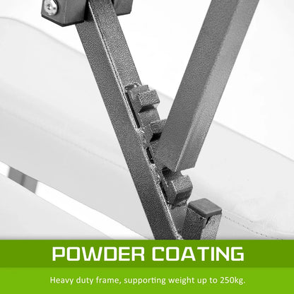 Aluminium Portable Beauty Massage Foldable Chair Table WHITE - Mekamart Australia