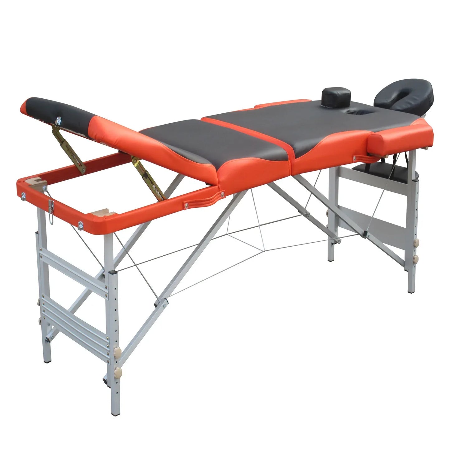 YES4HOMES 3 Fold 5 cm Thickness Foam Portable Aluminium Massage Table Massage Bed Beauty Therapy - Mekamart Australia